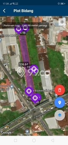 Kavling Tanah untuk Dijual di Suwung, Denpasar, Luas 2200m2 Kavling Tanah untuk Dijual di Suwung, Denpasar, Luas 2200m2