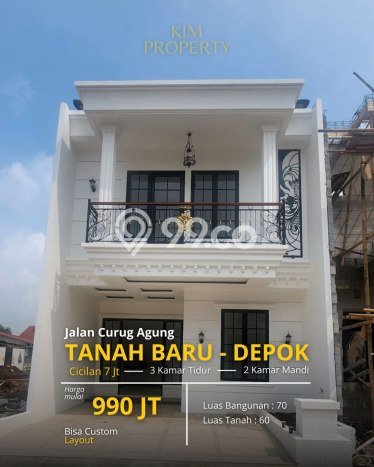 Dijual Cepat Rumah Favorit Siap Huni LB 70m2 di Beji, Depok Dijual Cepat Rumah Favorit Siap Huni LB 70m2 di Beji, Depok