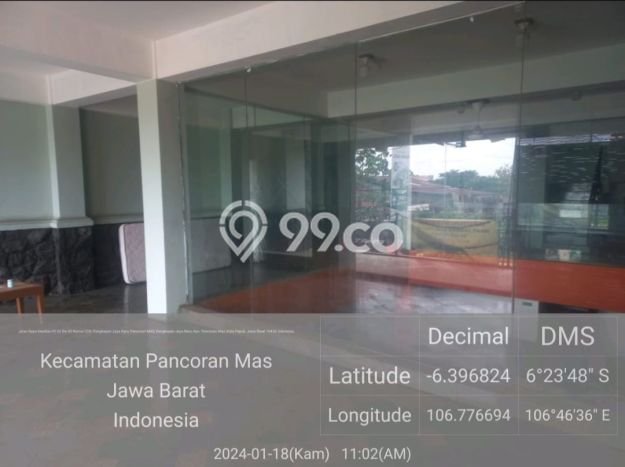 Lokasi Strategis! Dijual Komersial Bisnis di Pancoran Mas, Depok Kondisi Baik Lokasi Strategis! Dijual Komersial Bisnis di Pancoran Mas, Depok Kondisi Baik