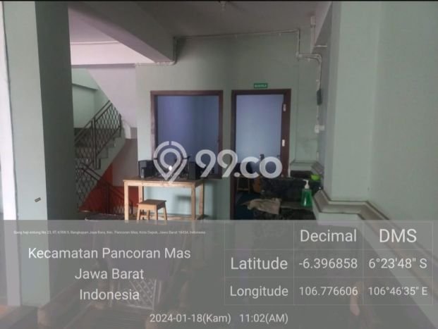 Lokasi Strategis! Dijual Komersial Bisnis di Pancoran Mas, Depok Kondisi Baik Lokasi Strategis! Dijual Komersial Bisnis di Pancoran Mas, Depok Kondisi Baik