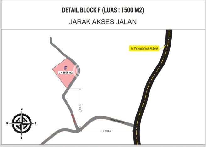Tanah Komersial Dijual di Praya Lombok Tengah 2000m2 Tanah Komersial Dijual di Praya Lombok Tengah 2000m2