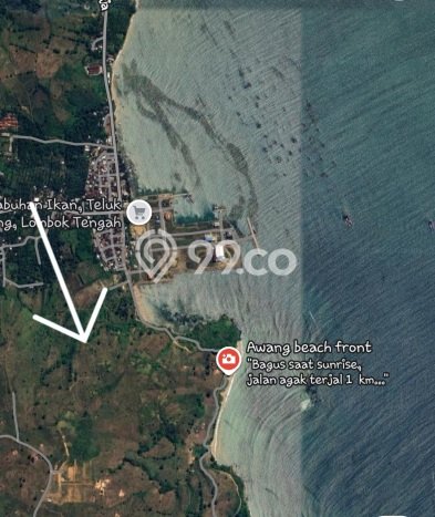 Dijual Tanah 14000m2 di Kuta, Lombok Tengah Dijual Tanah 14000m2 di Kuta, Lombok Tengah