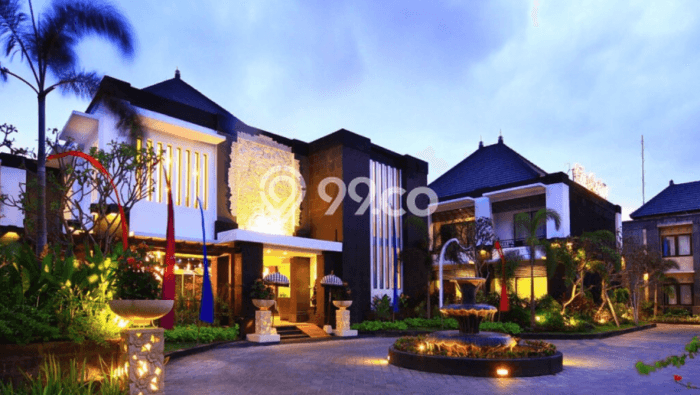 Hotel Kawasan Kuta, Luas 5000m2m², Kawasan Bisnis, Ramai Hotel Kawasan Kuta, Luas 5000m2m², Kawasan Bisnis, Ramai