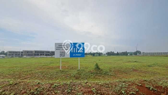 Tanah Kavling Dijual di BSD City, Tangerang dengan Luas Tanah 1750m2 Tanah Kavling Dijual di BSD City, Tangerang dengan Luas Tanah 1750m2