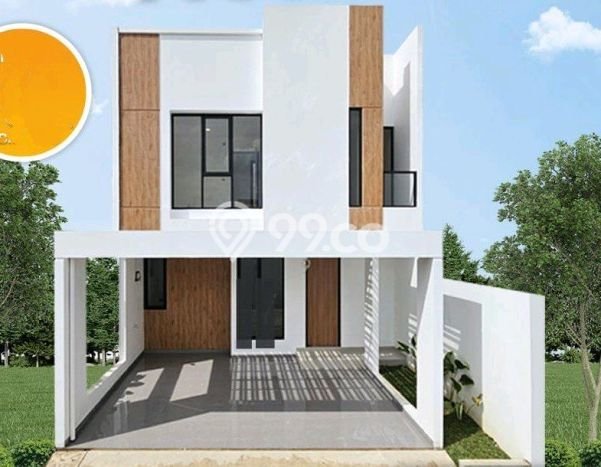 Rumah Strategis Minimalis Lb 80m2 di Pondok Aren, Tangerang Selatan Rumah Strategis Minimalis Lb 80m2 di Pondok Aren, Tangerang Selatan