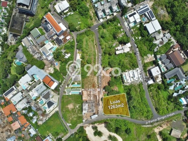 Tanah Dijual Lokasi Pecatu, Badung dengan Luas Tanah 1263m2 dan Status - Tanah Dijual Lokasi Pecatu, Badung dengan Luas Tanah 1263m2 dan Status -