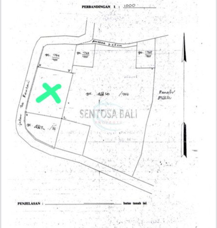 Tanah Kavling Dijual di Pecatu, Badung dengan Luas Tanah 1950m2 Tanah Kavling Dijual di Pecatu, Badung dengan Luas Tanah 1950m2