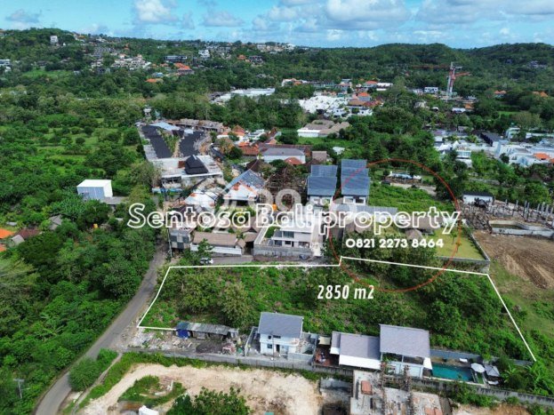 Tanah Kavling Dijual di Pecatu, Badung dengan Luas Tanah 2850m2 Tanah Kavling Dijual di Pecatu, Badung dengan Luas Tanah 2850m2