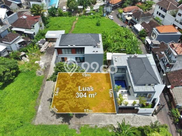 Dijual Tanah Lokasi Canggu, Badung Seluas 304m2 Dijual Tanah Lokasi Canggu, Badung Seluas 304m2