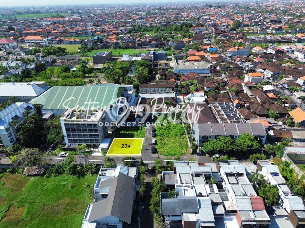 Kavling Tanah Dijual di Kuta, Badung, Luas 234m2 Area Strategis Kavling Tanah Dijual di Kuta, Badung, Luas 234m2 Area Strategis