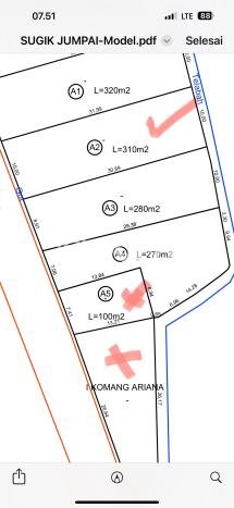 Tanah Dijual Area Strategis di Klungkung Badung 310m2 Tanah Dijual Area Strategis di Klungkung Badung 310m2