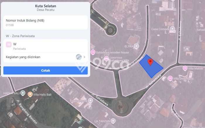 Tanah Kavling untuk Dijual di Pecatu Badung 510m2 Tanah Kavling untuk Dijual di Pecatu Badung 510m2