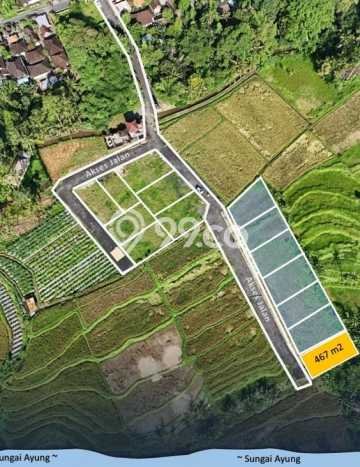 Lahan Strategis di Ubud Dijual dengan Luas 467m2 Lahan Strategis di Ubud Dijual dengan Luas 467m2