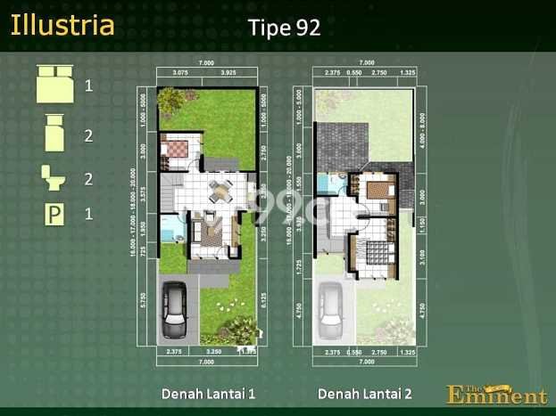Hunian Mewah LB 92m2 Siap Huni Desain Elegan di BSD Eminent, Tangerang Hunian Mewah LB 92m2 Siap Huni Desain Elegan di BSD Eminent, Tangerang