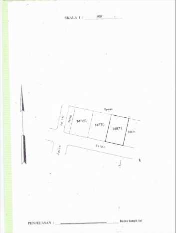 Tanah Komersial Dijual di Ngaglik Sleman 191m2 Tanah Komersial Dijual di Ngaglik Sleman 191m2