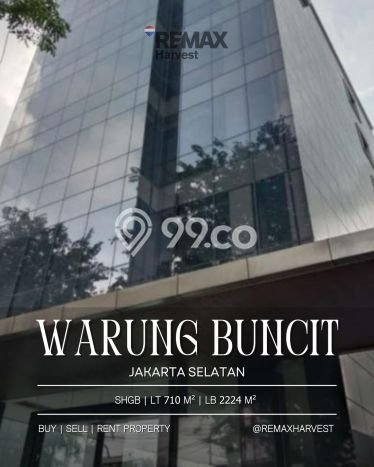 Kantor Dijual di Prime Area Jakarta Selatan Luas 2224m2 Kantor Dijual di Prime Area Jakarta Selatan Luas 2224m2