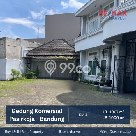 Kantor Disewa di Bandung dengan LB 1000m2 Area Komersial Ramai Kantor Disewa di Bandung dengan LB 1000m2 Area Komersial Ramai