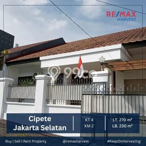 Rumah Elit LB 230m2 Siap Pakai Desain Elegan di Cipete, Jakarta Selatan Rumah Elit LB 230m2 Siap Pakai Desain Elegan di Cipete, Jakarta Selatan