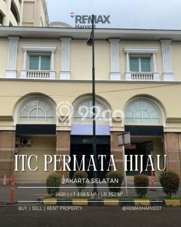 Ruko Dijual di Permata Hijau LT 110m2, LB 352m2 Solusi Investasi Cerdas Ruko Dijual di Permata Hijau LT 110m2, LB 352m2 Solusi Investasi Cerdas