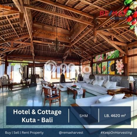 Hotel di Kuta, Luas 2000m2m², Posisi Mainroad Hotel di Kuta, Luas 2000m2m², Posisi Mainroad