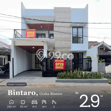 Rumah Luxury Modern Tanpa Renovasi di Bintaro Tangerang Selatan Rumah Luxury Modern Tanpa Renovasi di Bintaro Tangerang Selatan