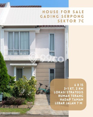 Hunian Nyaman Asri 3 KT Siap Pakai di Gading Serpong Tangerang Hunian Nyaman Asri 3 KT Siap Pakai di Gading Serpong Tangerang