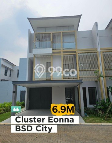 For Sale! Premium House LT 193m2 Desain Elegan di BSD City For Sale! Premium House LT 193m2 Desain Elegan di BSD City