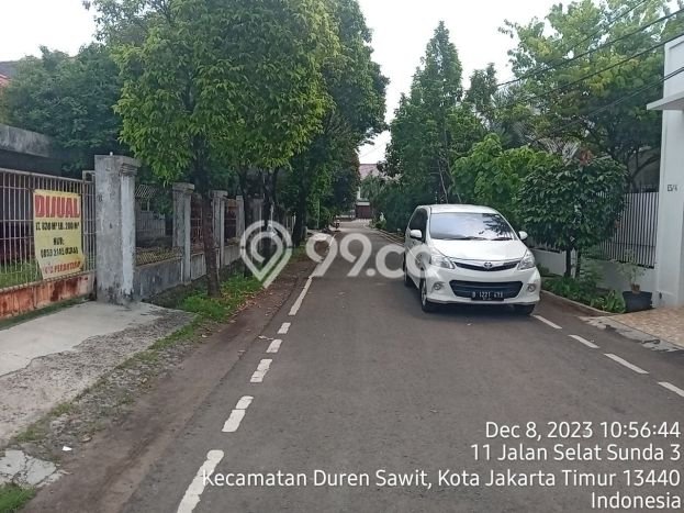Tanah untuk Dijual Lokasi Duren Sawit, Jakarta Timur Luas 630m2 SHM Tanah untuk Dijual Lokasi Duren Sawit, Jakarta Timur Luas 630m2 SHM