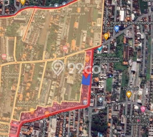 Untuk Dijual Tanah di Badung, Luas 1360m2 SHM Untuk Dijual Tanah di Badung, Luas 1360m2 SHM