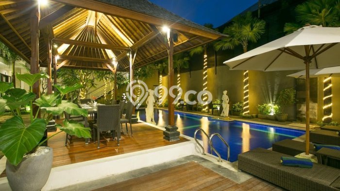 Hotel Lokasi Premium di Kuta, Luas 1810m2m², Mainroad Hotel Lokasi Premium di Kuta, Luas 1810m2m², Mainroad