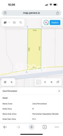 Tanah Dijual Lokasi Ubud, Gianyar Luas 333m2 Legalitas Aman Tanah Dijual Lokasi Ubud, Gianyar Luas 333m2 Legalitas Aman