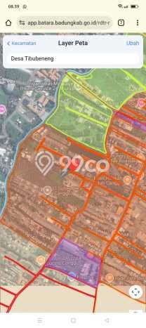 Kavling Tanah untuk Dijual di Canggu, Badung, Luas 1190m2 Kavling Tanah untuk Dijual di Canggu, Badung, Luas 1190m2