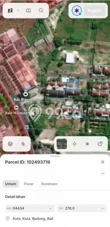 Tanah Dijual Lokasi Strategis di Badung dengan Luas 278m2 Tanah Dijual Lokasi Strategis di Badung dengan Luas 278m2