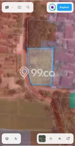 Tanah di Gianyar, Gianyar Luas 1000m2 Dijual Segera Tanah di Gianyar, Gianyar Luas 1000m2 Dijual Segera