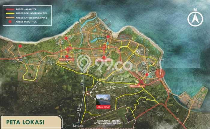 Tanah Dijual Area Strategis di Teluk Naga Tangerang 28000m2 Tanah Dijual Area Strategis di Teluk Naga Tangerang 28000m2