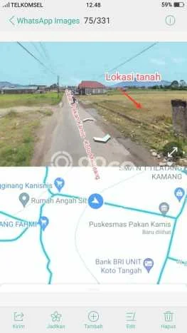 Tanah Dijual di Bukittinggi Seluas 1240m2 Strategis Tanah Dijual di Bukittinggi Seluas 1240m2 Strategis
