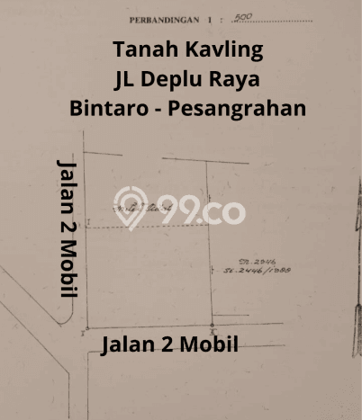 Tanah Kavling untuk Dijual di Pesanggrahan Jakarta Selatan 550m2 Tanah Kavling untuk Dijual di Pesanggrahan Jakarta Selatan 550m2