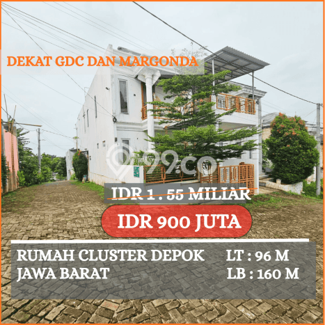 Rumah Strategis Minimalis Lb 160m2 di Cilodong, Depok Rumah Strategis Minimalis Lb 160m2 di Cilodong, Depok
