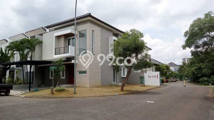 Rumah Elit Modern Tanpa Renovasi di BSD The Icon Tangerang Rumah Elit Modern Tanpa Renovasi di BSD The Icon Tangerang