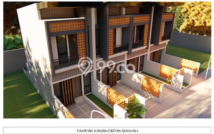 Rumah Modern 2 Kamar LT 68m2 di Bintaro Rumah Modern 2 Kamar LT 68m2 di Bintaro