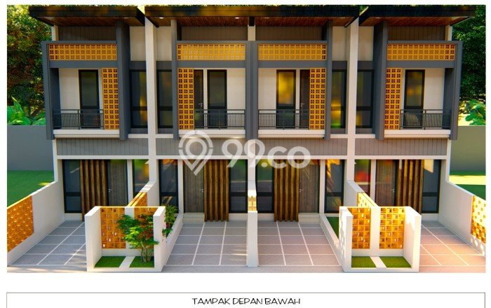 Rumah Modern 2 Kamar LT 68m2 di Bintaro Rumah Modern 2 Kamar LT 68m2 di Bintaro