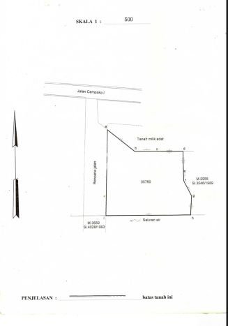 Tanah Dijual Lokasi Pesanggrahan, Jakarta Selatan dengan Luas Tanah 1700m2 dan Status SHM Tanah Dijual Lokasi Pesanggrahan, Jakarta Selatan dengan Luas Tanah 1700m2 dan Status SHM