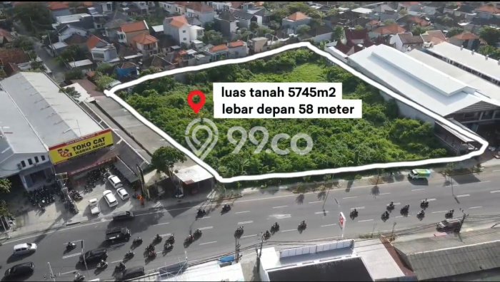 Lahan Investasi Lokasi Kuta Badung SHM Lahan Investasi Lokasi Kuta Badung SHM