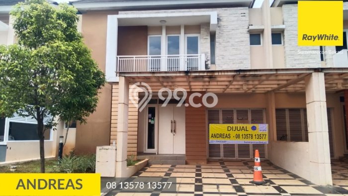 Rumah Idaman Modern! Rumah Mewah di Summarecon Bekasi, Bekasi, LT 180m² LB 196m² Rumah Idaman Modern! Rumah Mewah di Summarecon Bekasi, Bekasi, LT 180m² LB 196m²