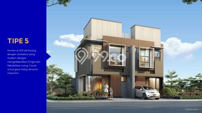 Rumah Minimalis 2 KT di BSD City Tangerang Unfurnished Rumah Minimalis 2 KT di BSD City Tangerang Unfurnished
