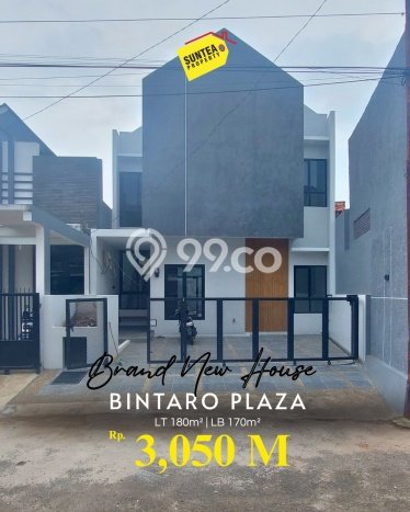 Ready to Use! Premium House LT 180m2 Desain Modern di Bintaro Ready to Use! Premium House LT 180m2 Desain Modern di Bintaro