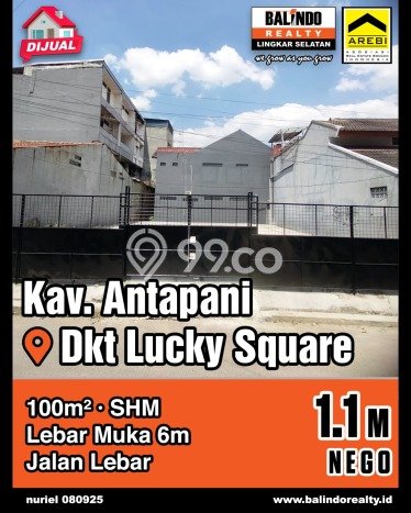 Lahan Investasi Lokasi Antapani Bandung SHM Lahan Investasi Lokasi Antapani Bandung SHM