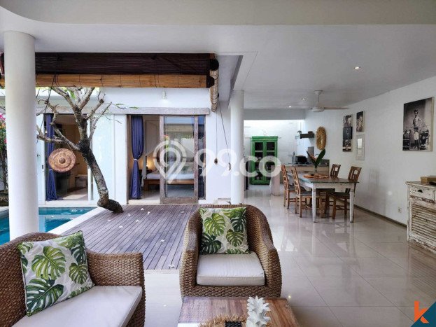 Rumah Mewah LB 110m2 Siap Huni Desain Elegan di Umalas, Badung Rumah Mewah LB 110m2 Siap Huni Desain Elegan di Umalas, Badung