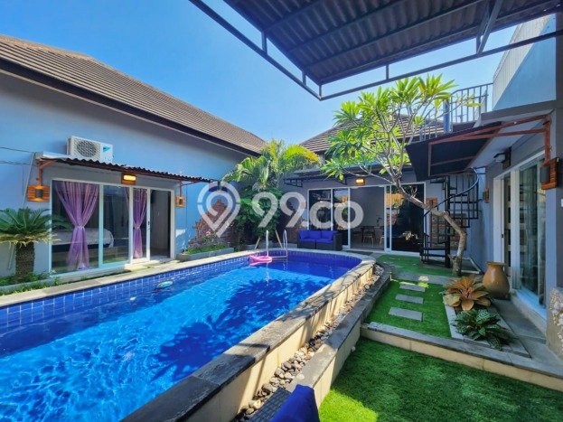 Rumah Mewah LB 110m2 Siap Huni Desain Elegan di Sanur, Denpasar Rumah Mewah LB 110m2 Siap Huni Desain Elegan di Sanur, Denpasar