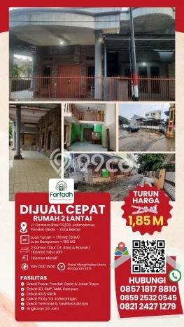 Hunian Nyaman Asri 4 KT Siap Huni di Jatimakmur Bekasi Hunian Nyaman Asri 4 KT Siap Huni di Jatimakmur Bekasi
